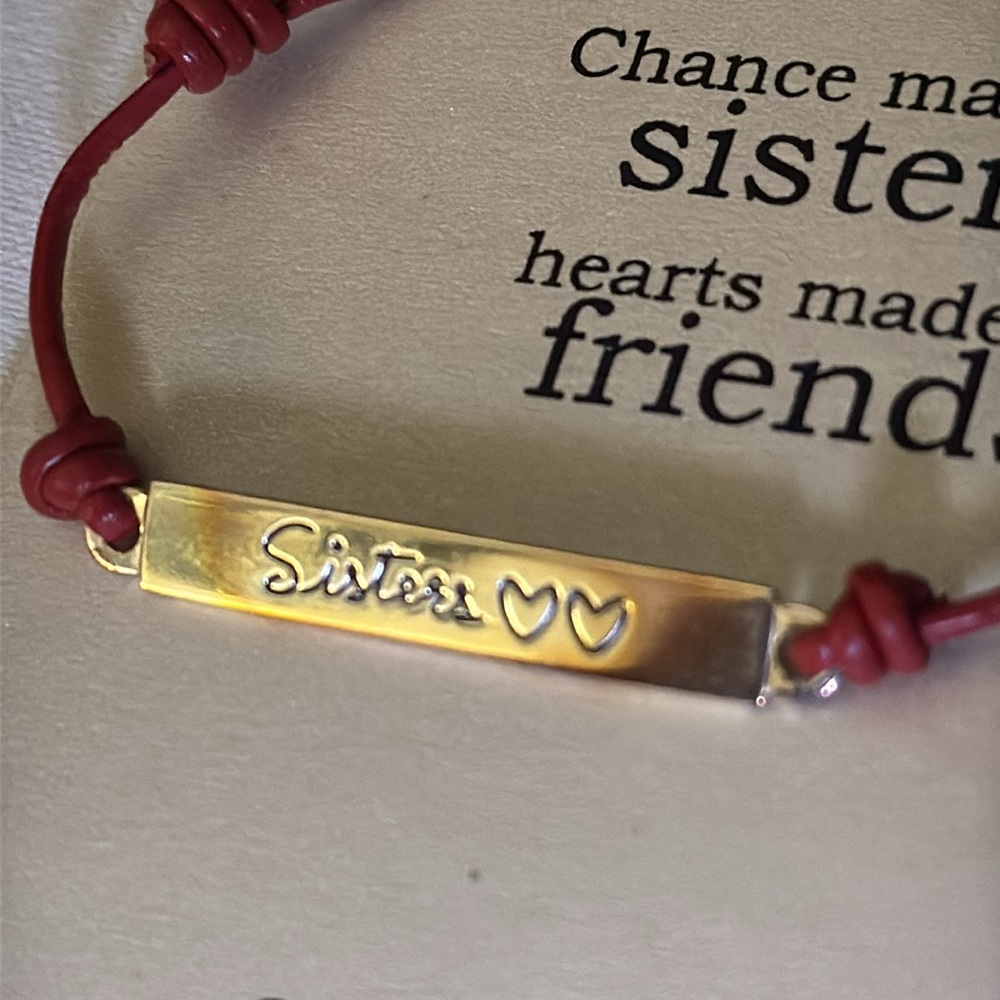 Footnotes "Sisters" Pure Silver Plated Adjustable… - image 4